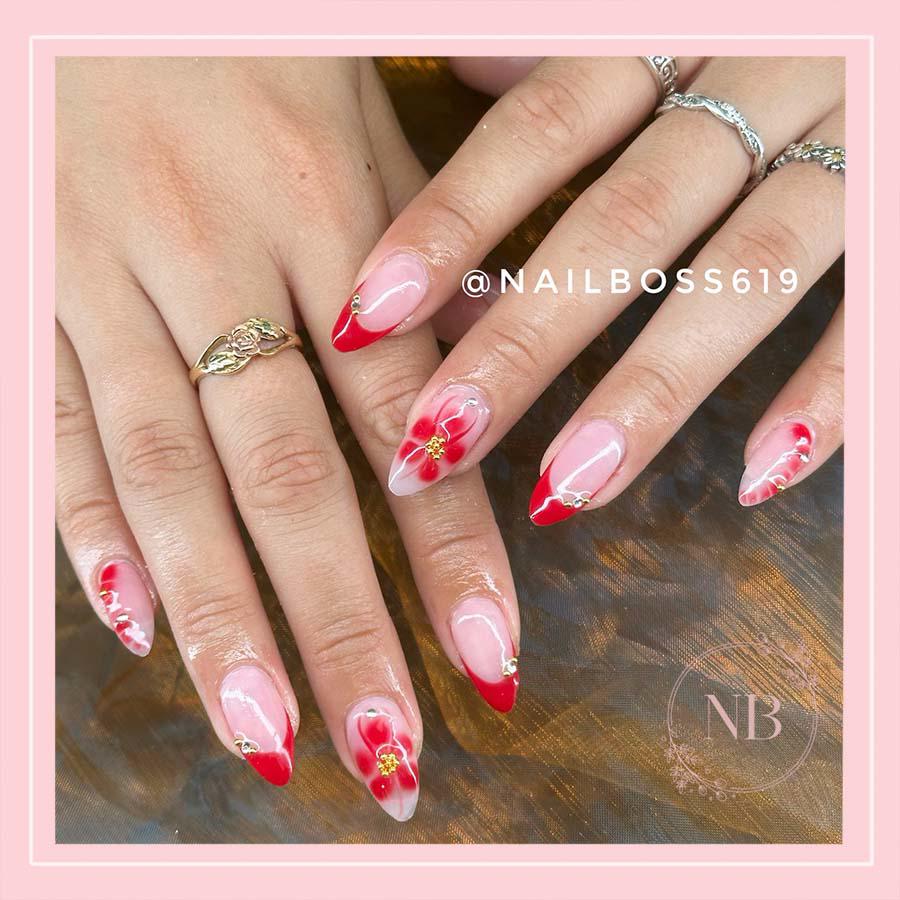 Minimalist nail design